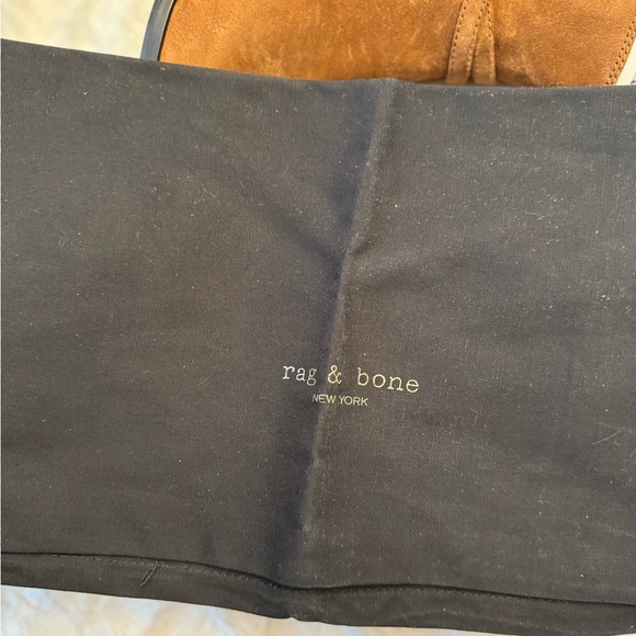 Rag & Bone Boots Hazel Brown Suede Booties New Without Box Size 7.5 and 8 Women - Picture 14 of 14